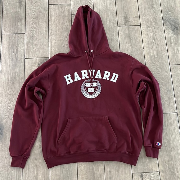Vtg Harvard Champion Hoodie - Main Image